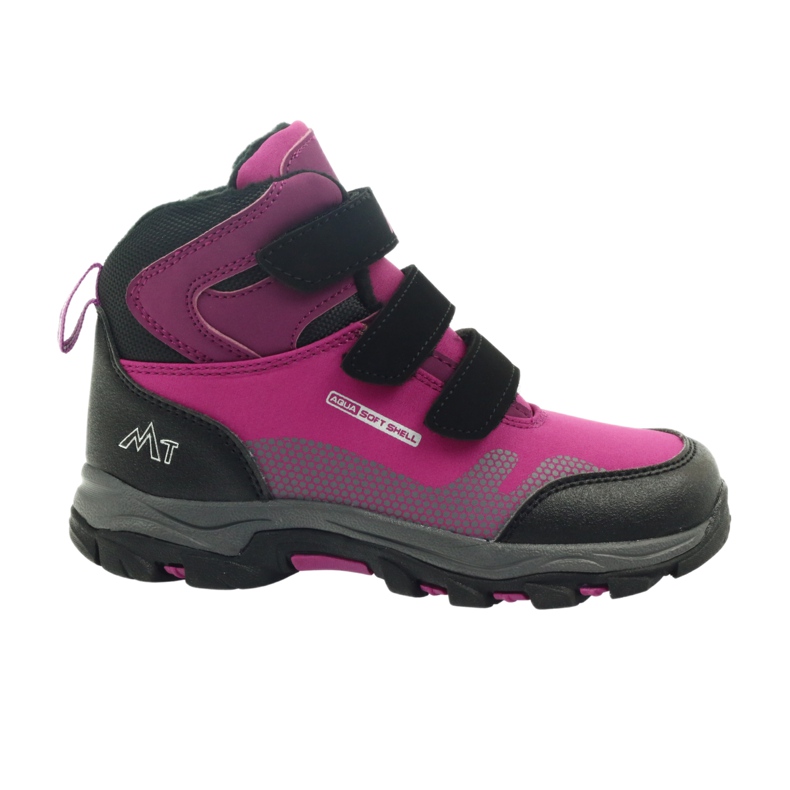 Mttrek Botas de velcro MT TREK 011 fúcsia preto roxo rosa 6