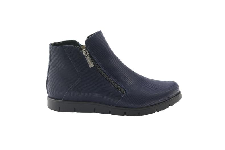 Botas femininas de inverno Gregors 611 azul marinho azul-marinho 5