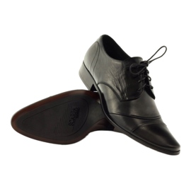 Sapatos de couro para homens Pilpol 1138 preto 2