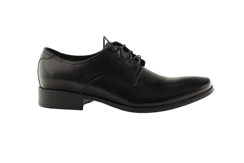 Sapatos de couro clássicos Pilpol L004 preto 5