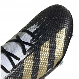 Chuteiras Adidas Predator 20.3 Fg M FW9196 preto, branco, preto, dourado branco 2