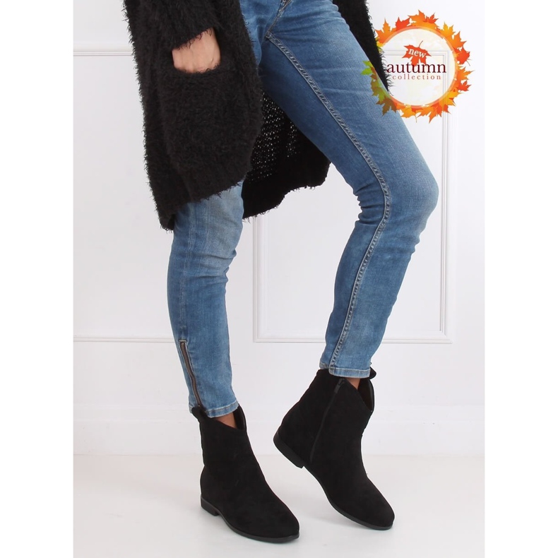 Botas femininas pretas MR-1879 pretas preto 1