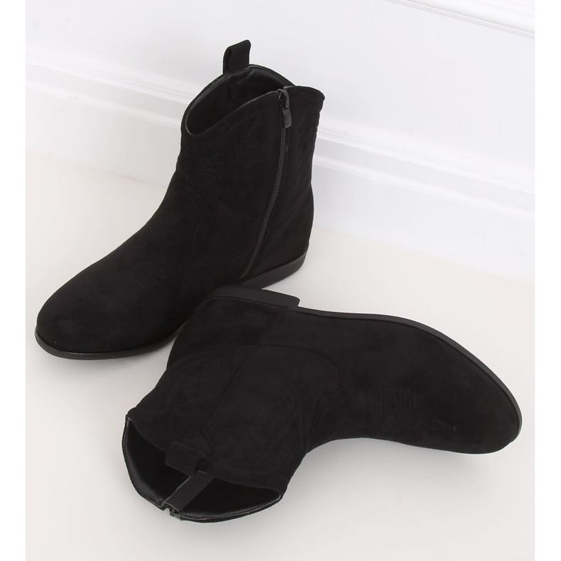 Botas femininas pretas MR-1879 pretas preto 2