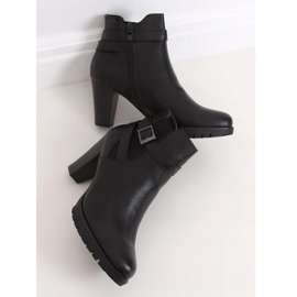 Botas pretas F-33 pretas de salto alto preto 1
