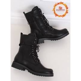 Botas militares pretas BZ66017-KB pretas preto 1