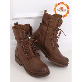 Botas marrons militares de trabalho BZ66017-KB Khaki marrom cáqui 1
