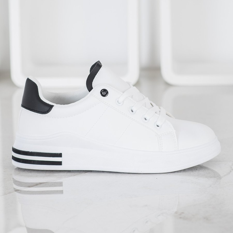 SHELOVET Tênis elegantes branco 1