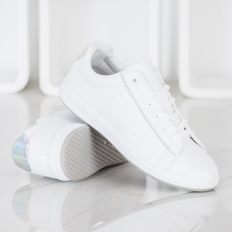 SHELOVET Tênis Branco Casual 1