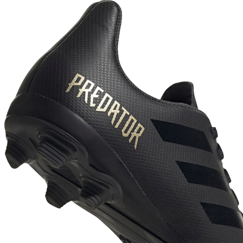 Chuteiras Adidas Predator 19.4 FxG Jr EF8989 pretas preto 3