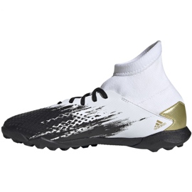 Chuteiras Adidas Predator 20.3 Tf Jr FW9220 cinza branco 2