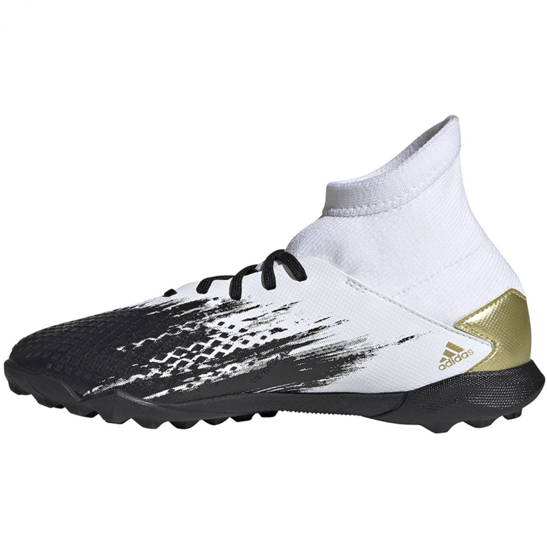 Chuteiras Adidas Predator 20.3 Tf Jr FW9220 cinza branco 2