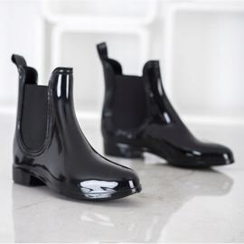 Bona Wellies casuais curtos preto 1