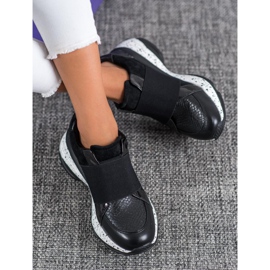 Bestelle Tênis deslizantes na plataforma preto 2