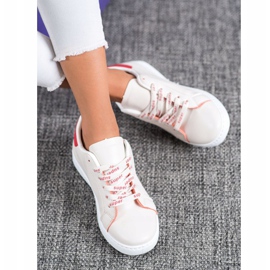 SHELOVET Calçados Esportivos da Moda branco vermelho 1
