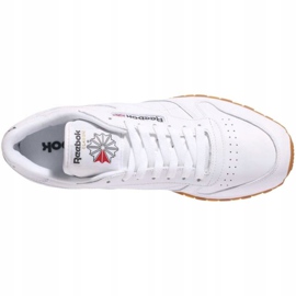 Sapatos masculinos Reebok Cl Lthr branco 49799 2