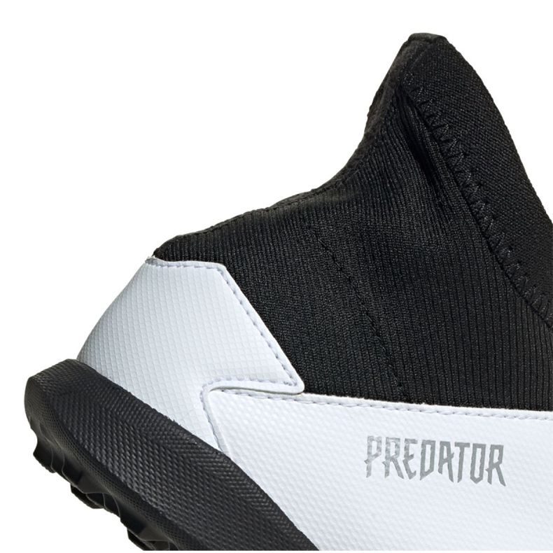 Chuteiras Adidas Predator 20.3 Ll Tf Jr FW9211 preto, branco, preto, cinza / prateado branco 2