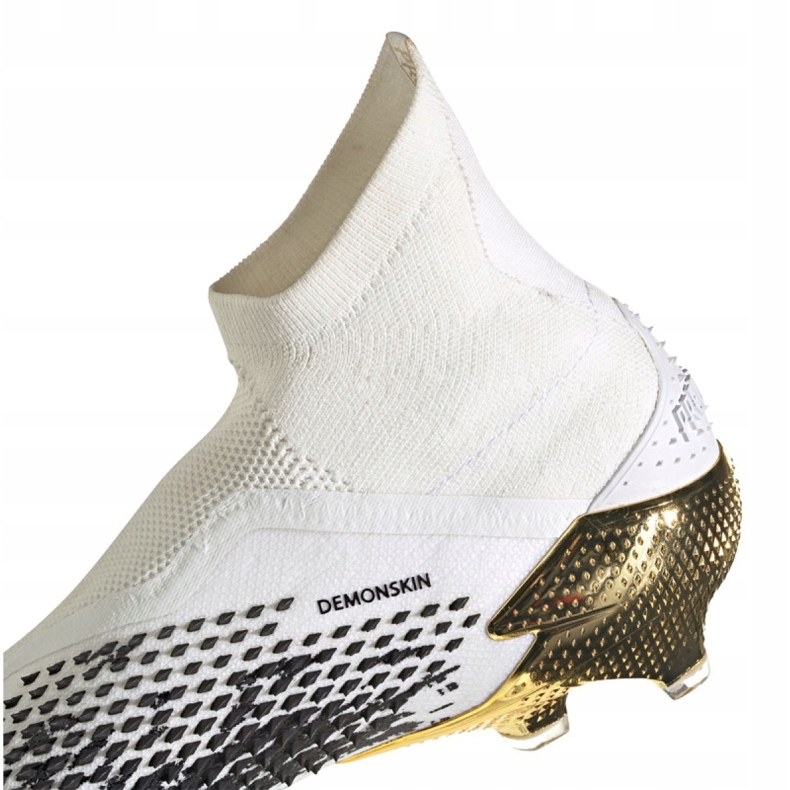 Chuteiras Adidas Predator 20+ Fg M FW9175 cinza / prata, branco, preto, dourado branco 2