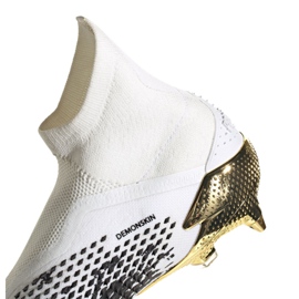Chuteiras Adidas Predator 20+ Sg M FW9176 cinza / prata, branco, preto, dourado branco 2