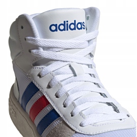 Tênis de basquete Adidas Hoops 2.0 Mid M FW8252 multicolorido branco 2