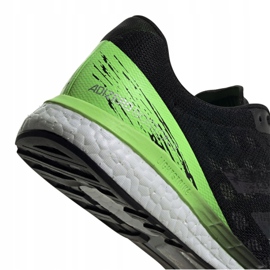 Tênis de corrida adidas Adizero Boston 9 m M EG4657 preto verde 2