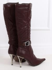 Botas em um pino 5137-73 Marrom 2