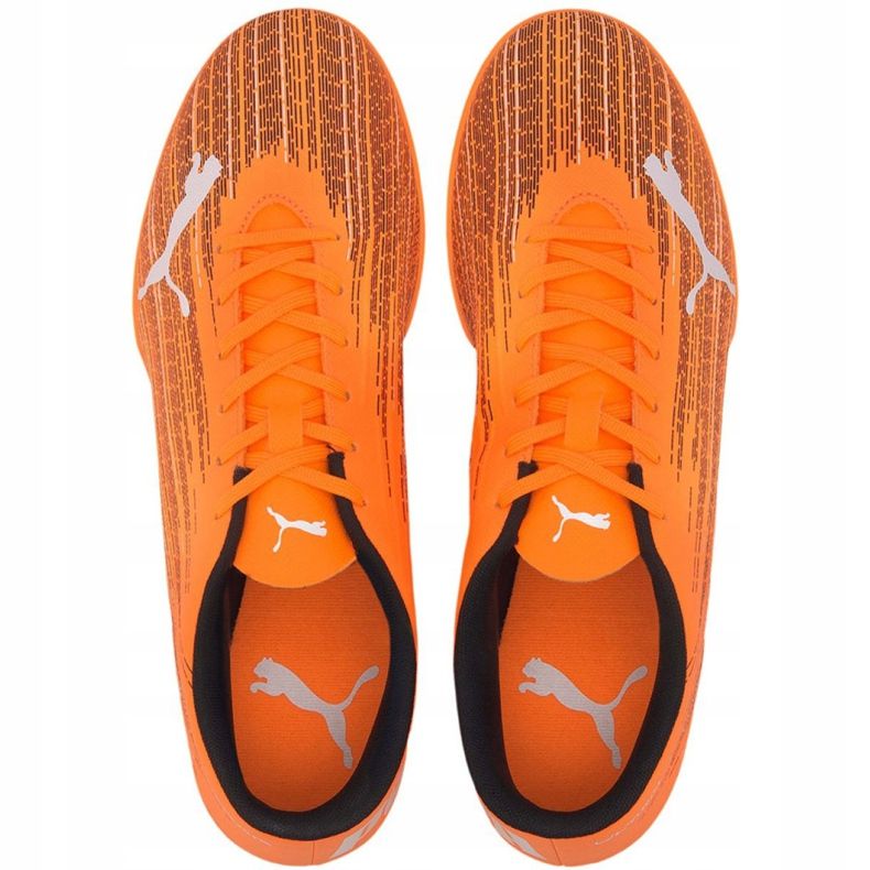 Chuteira Puma Ultra 4.1 It M 106096 01 multicolorido laranja 1
