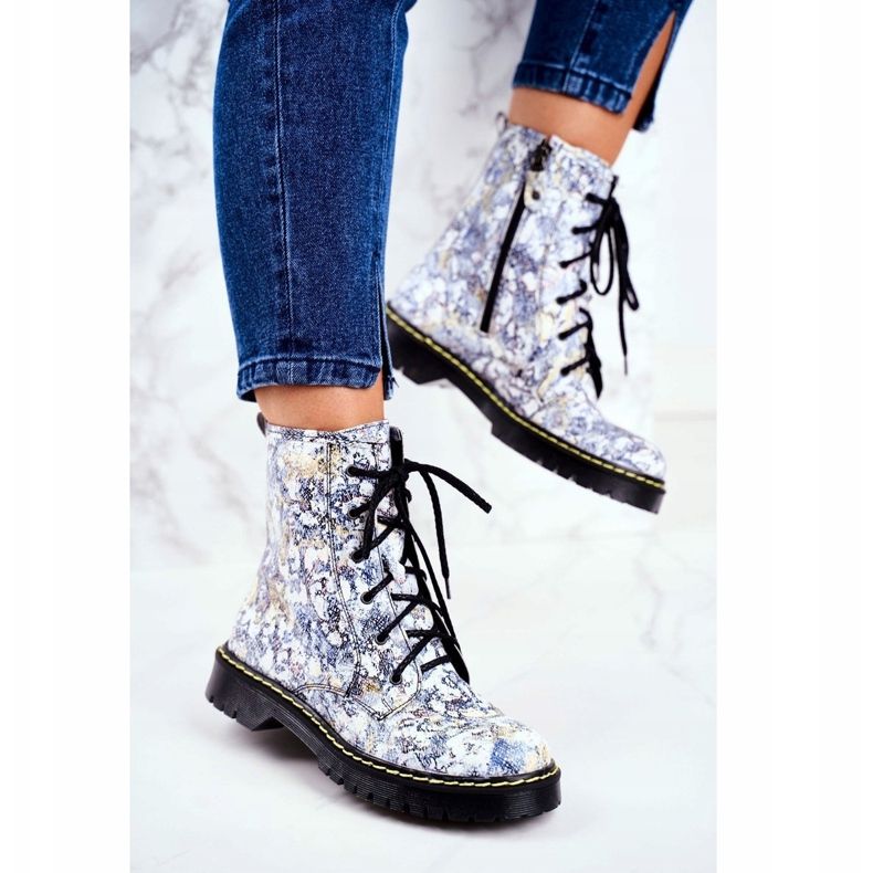 Botas femininas Glany Workers Maciejka Multicolor 01609-39 / 00-6 multicolorido 1 Botas femininas Glany Workers Maciejka Multicolor 01609-39 / 00-6 multicolorido 1