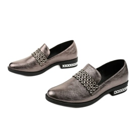 Sapatos femininos cinza C18-6251 2