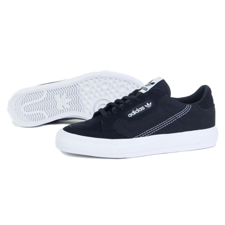 Sapatos Adidas Continental Vulc Jr EF9451 preto 1