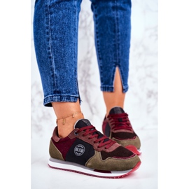 Esportes Juvenis Big Star Grey e Claret GG274459 vermelho cinza 1