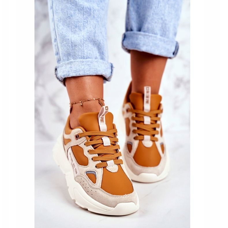 Tênis feminino Big Star Beige GG274653 bege 2