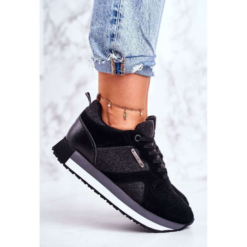 Esportes juvenis Big Star Black GG274464 preto 2