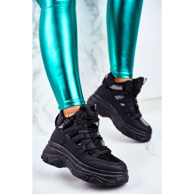 EVE Calçados Esportivos Femininos Preto Granto 1