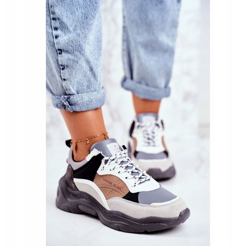 Calçados Esportivos Femininos Cross Jeans Cinza GG2R4037 1