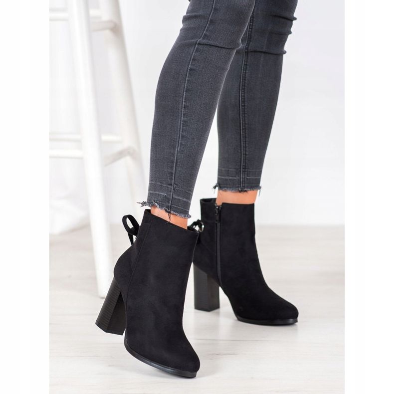 Goodin Botas Com Amarração Decorativa preto 2