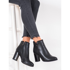 Goodin Botas Elegantes Com Cristais preto 2