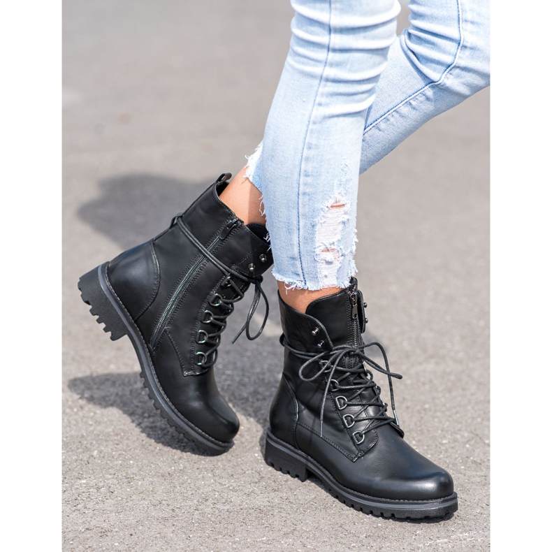 Queentina Trabalhadores Altos e Negros preto 1