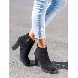 Goodin Botas Com Salto Esteira preto 1