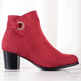 Goodin Botas Vermelhas Confortáveis vermelho 2