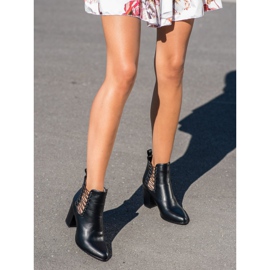 Botas VINCEZA Cut Out preto 2