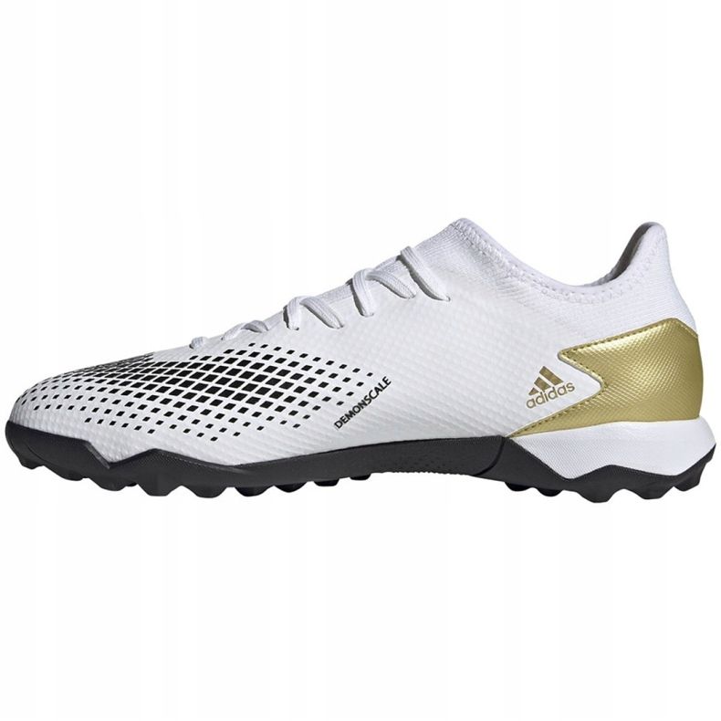Chuteiras Adidas Predator 20.3 L Tf M FW9189 azul marinho, branco, dourado branco 2