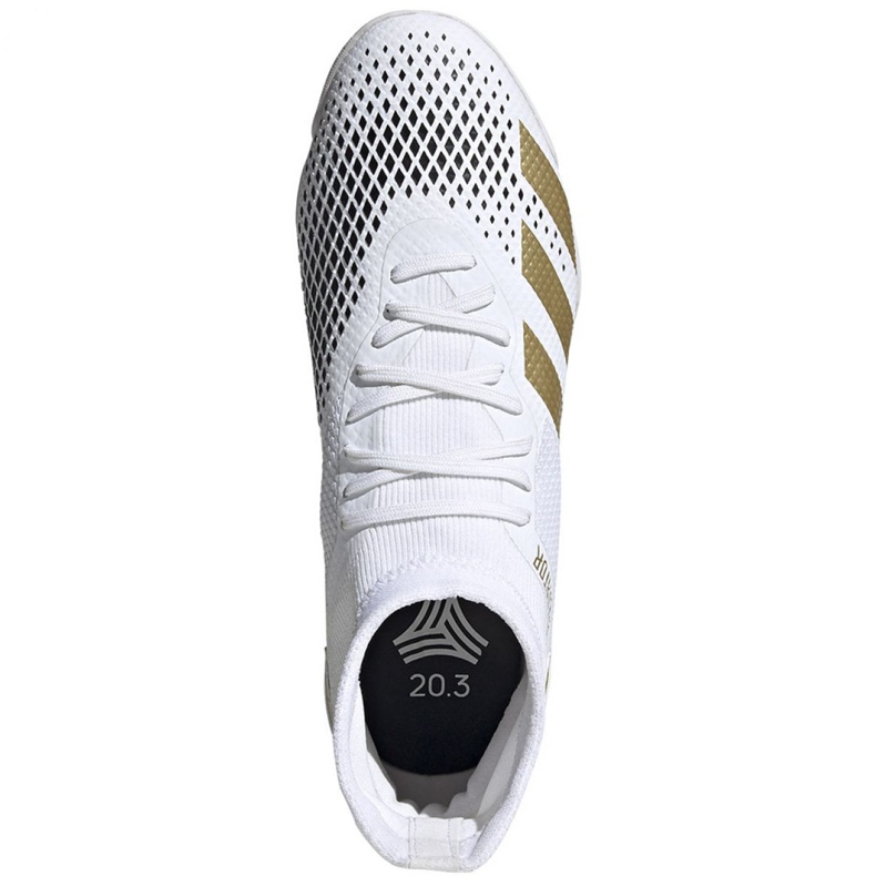 Chuteiras Adidas Predator 20.3 In M FW9194 multicolorido branco 1