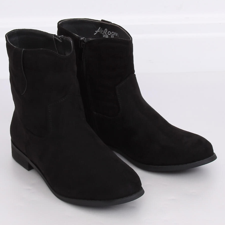 Botas pretas 3820 pretas para mulheres preto 1