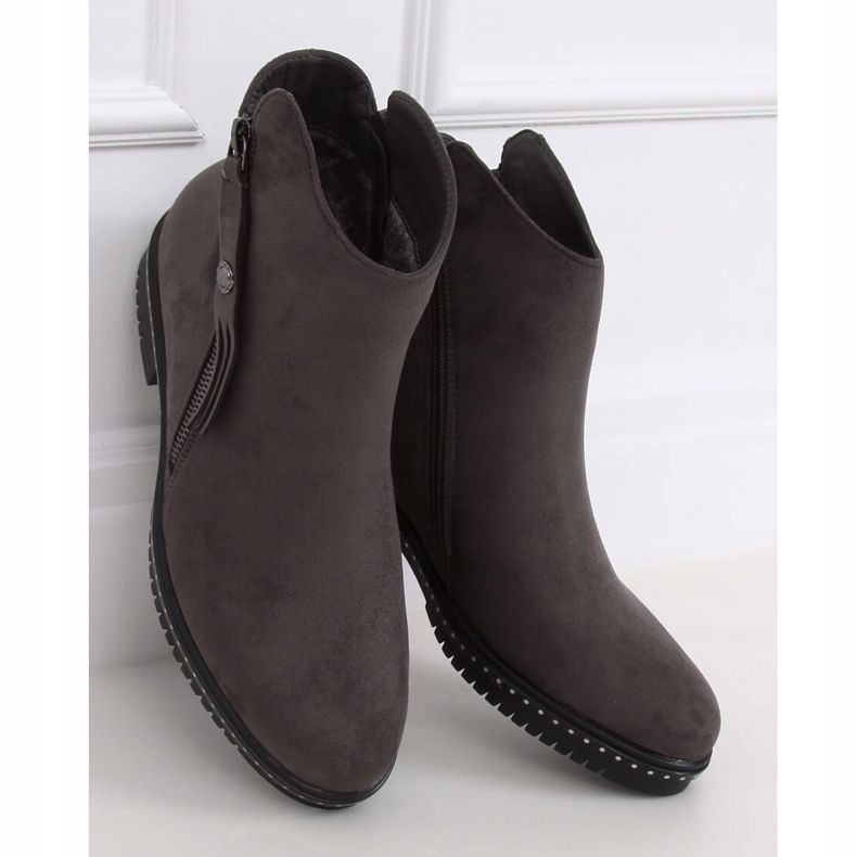 Botas de camurça cinza 6332 cinza 1
