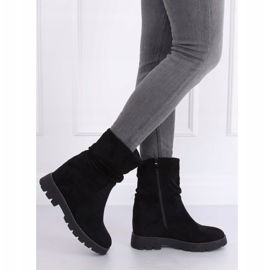 Botas pretas em salto oculto 7978-KA Preto 2
