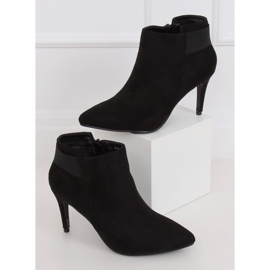 Botas pretas em salto alto preto 3148 preto 1