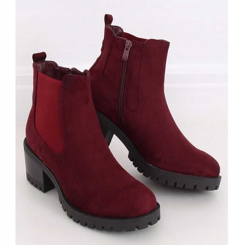Botas de salto alto, vinho 4935 vinho tinto vermelho 1