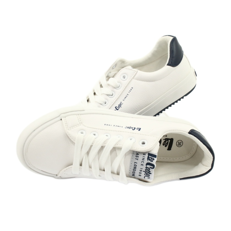 Sapatos Lee Cooper W LCJL-20-31-072 branco azul marinho 4
