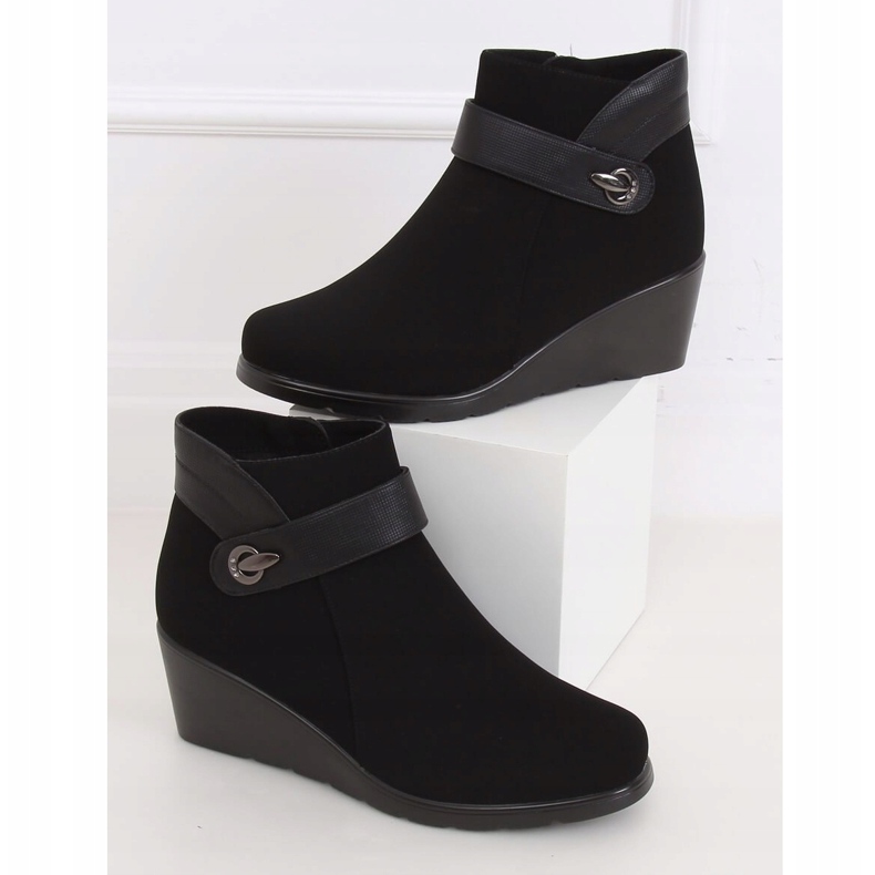 Botas pretas de tornozelo pretas 862 pretas preto 1
