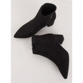 Botas pretas de salto baixo W27016 pretas preto 1